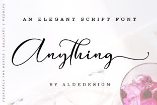 Anything Script: A Bold Typeface for Authentic Design
