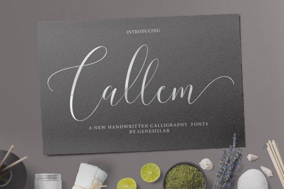 Callem Script: A Font for Designs That Feel Personal