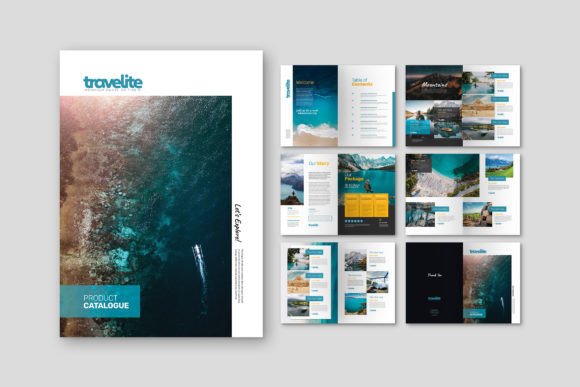 Catalog Travel Agency: A Modern Typeface for Professional Design