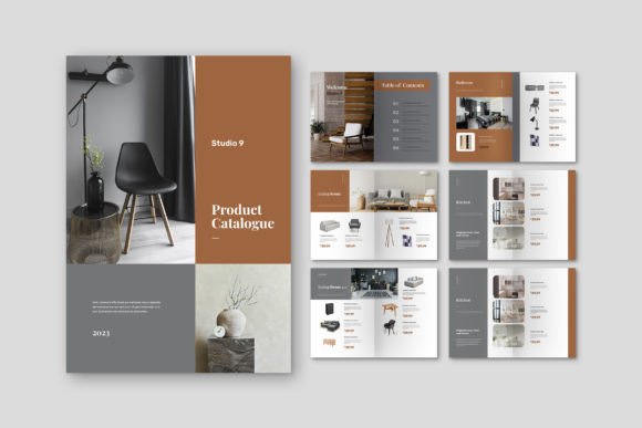 Catalog Vintage Interior Product: A Designer's Toolkit for Timeless Branding