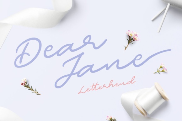 Dear Jane Script: A Typeface with a Natural, Handwritten Feel