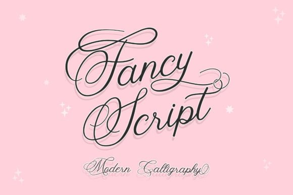 Fancy Script: An Elegant Handwritten Font for Designers