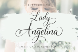 Lady Angelina Script: Crafting Elegance in Every Swash