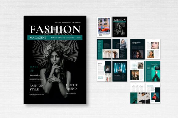 Magazine Template – Fashion Style: A Complete Design Framework