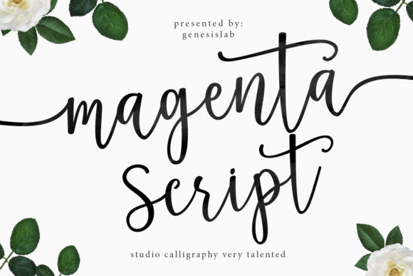 Magenta Script: A Guide to This Elegant & Modern Script Font