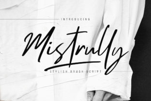 Mistrully Script: A Handwritten Font for Modern Brands