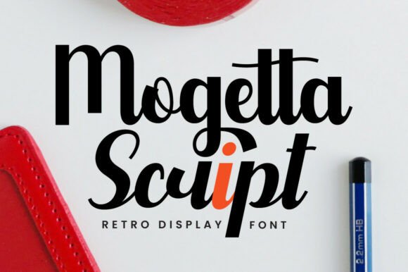 Mogetta Script: A Bold Voice for Modern Retro Branding