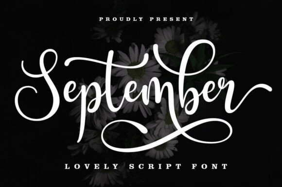 September Script: A Sweet Handwritten Font for Delicate Designs