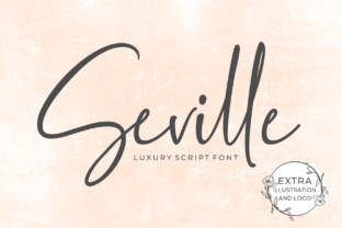 Seville Script: A Free-Flowing Script Font for Modern Branding