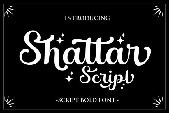 Shattar Script: The Handwritten Font That Balances Charm and Elegance