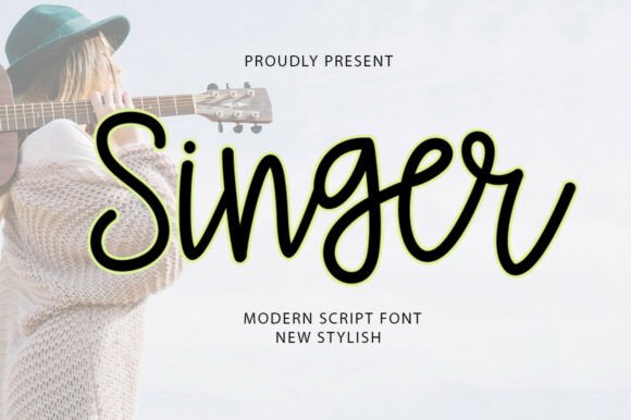 Singer Script: A Modern Font for Bold Branding