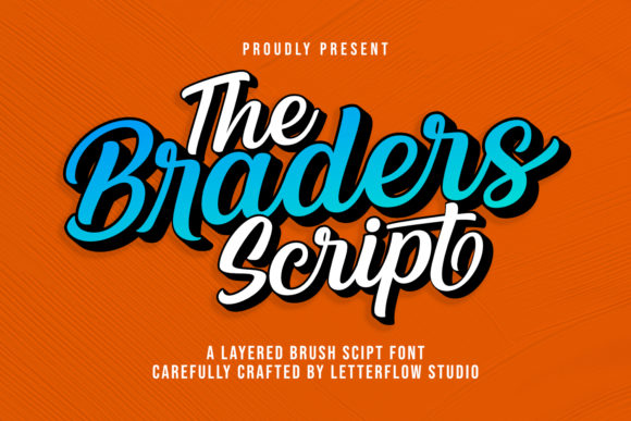 The Braders Script: Crafting Nostalgic and Confident Designs