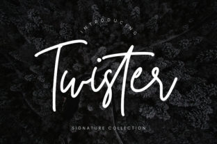 Twister Script: A Handwritten Font with Authentic Character