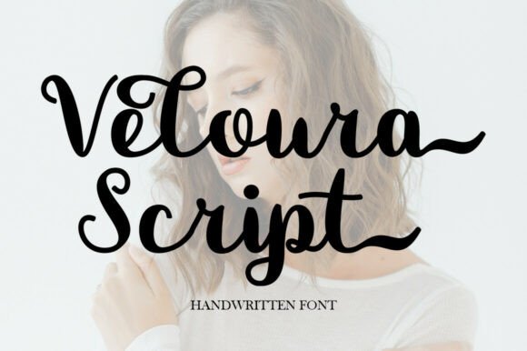 Veloura Script: The Handwritten Font for Modern Romance